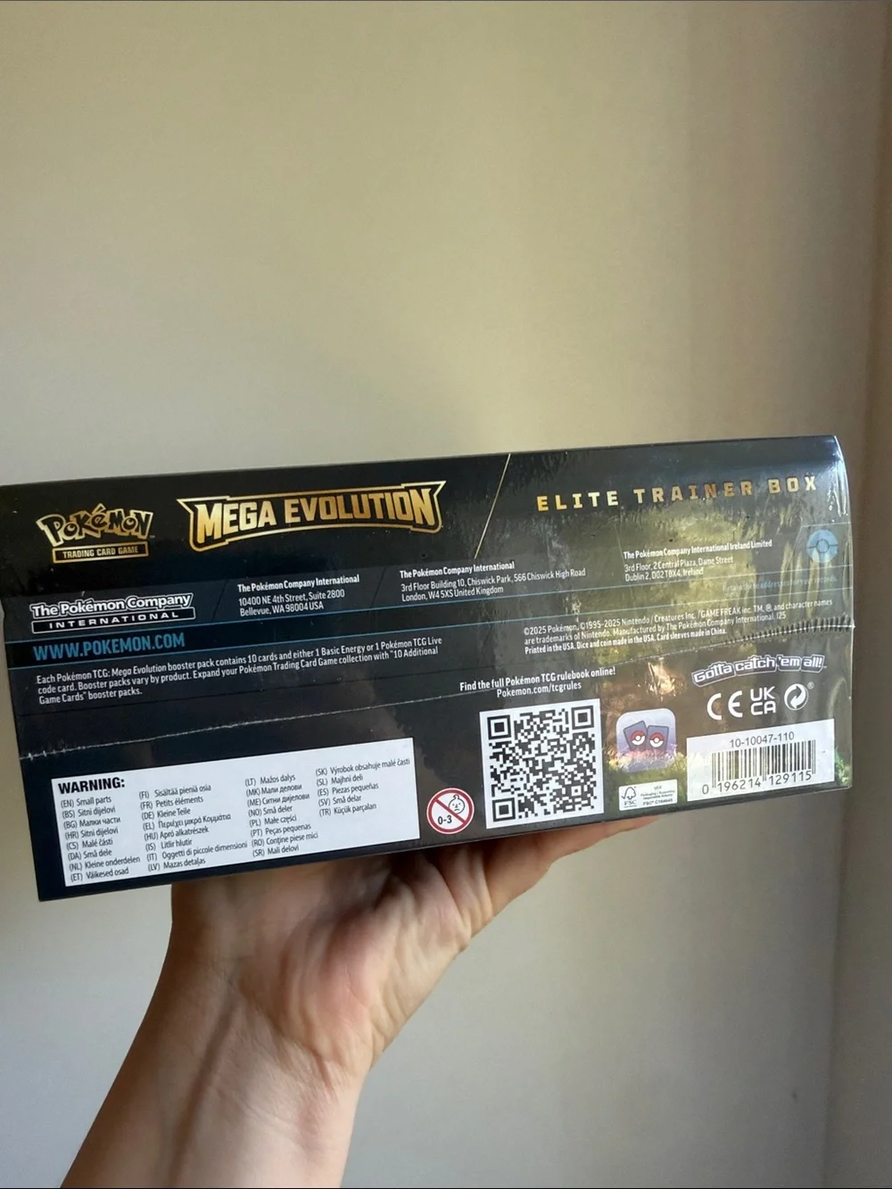 Mega Evolution Elite Trainer Box (Mega Lucario) Sealed Pokémon TCG